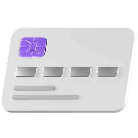 Credit Card  3D Icon