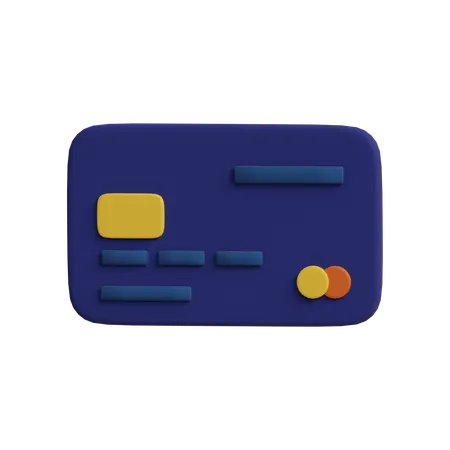 Credit Card  3D Icon