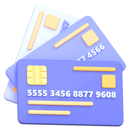 Credit Card  3D Icon