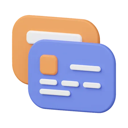 Credit Card  3D Icon