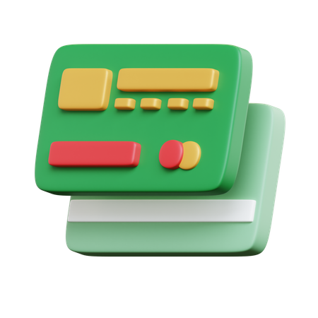 Credit Card  3D Icon