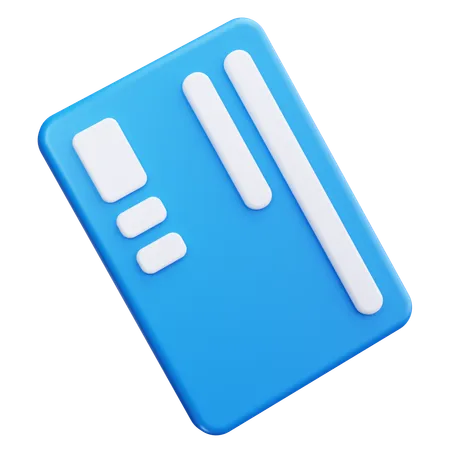 Credit Card  3D Icon