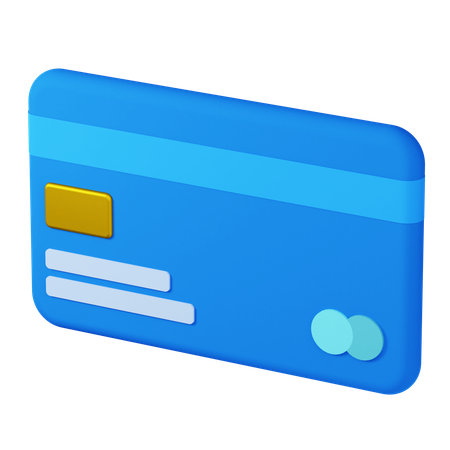 Credit Card  3D Icon