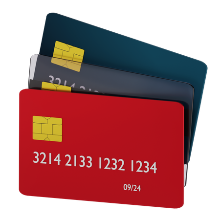 Credit Card  3D Icon