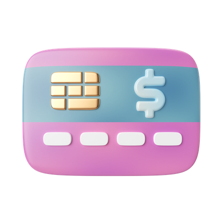 Credit Card  3D Icon