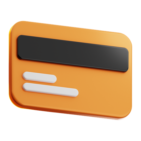 Credit Card  3D Icon