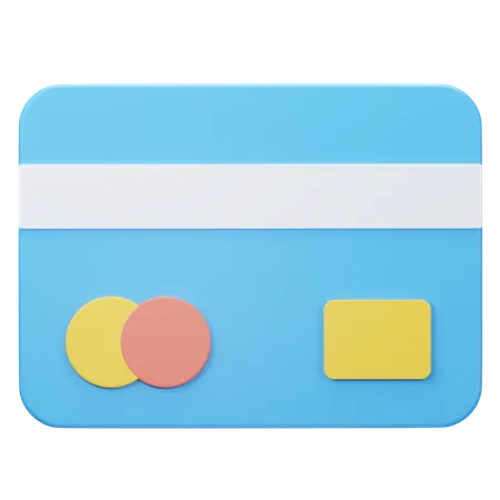 Credit Card  3D Icon