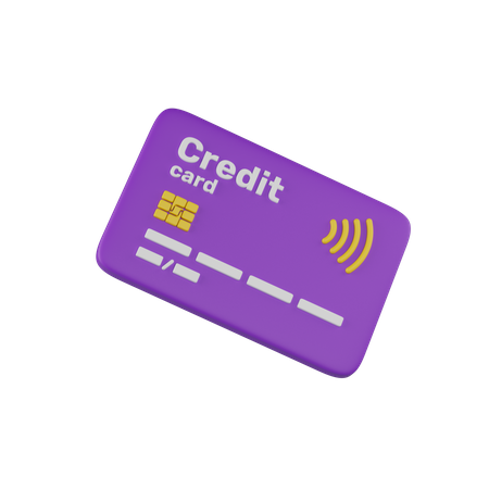 Credit Card  3D Icon