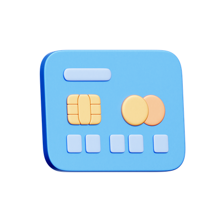 Credit Card  3D Icon