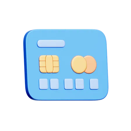 Credit Card  3D Icon
