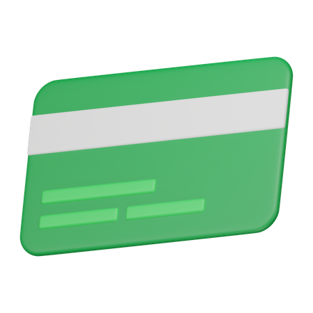 Credit Card  3D Icon