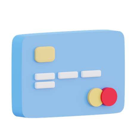 Credit Card  3D Icon