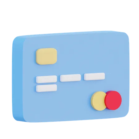 Credit Card  3D Icon