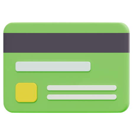 Credit Card  3D Icon