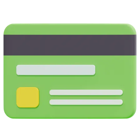 Credit Card  3D Icon