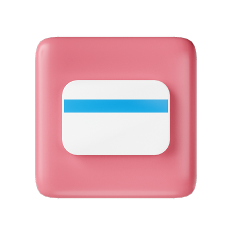 Credit Card  3D Icon