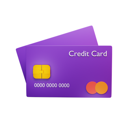 Credit Card  3D Icon