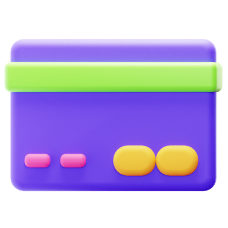 CREDIT CARD  3D Icon