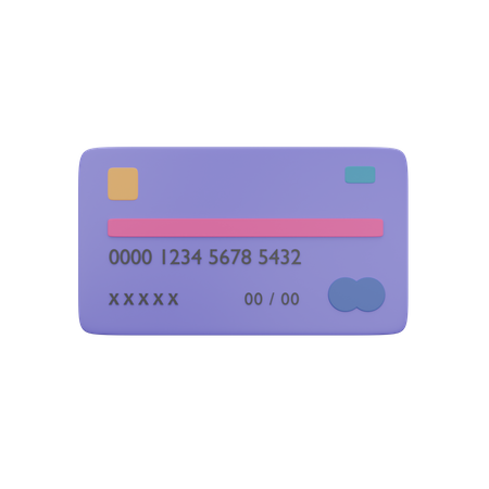 Credit Card  3D Icon