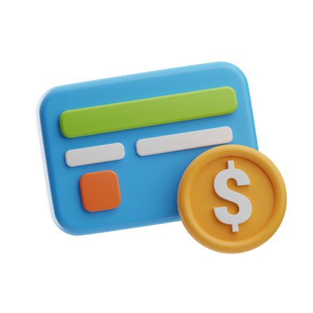 Credit Card  3D Icon