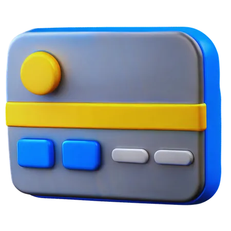 Credit Card  3D Icon