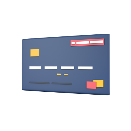 Credit Card  3D Icon