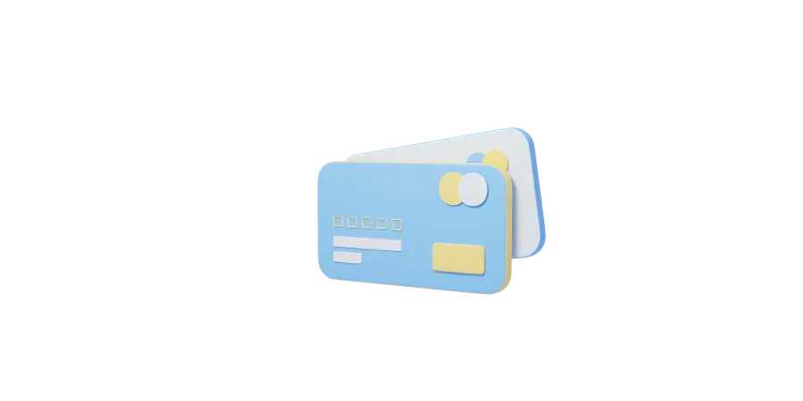 Credit Card  3D Icon