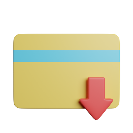 Credit Card  3D Icon