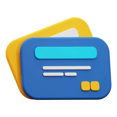 Credit Card  3D Icon