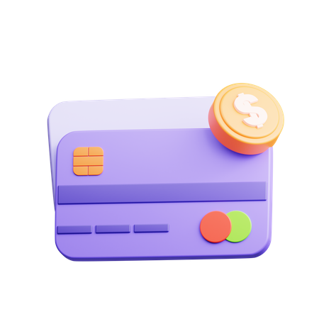 Credit Card  3D Icon