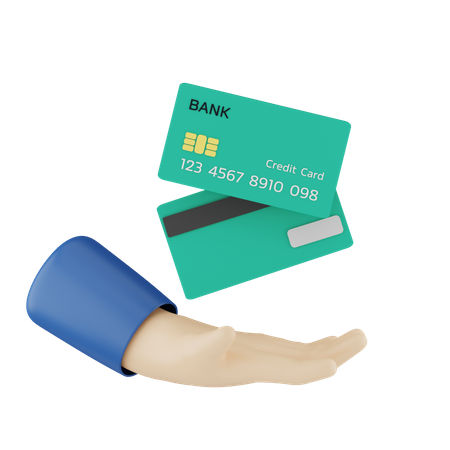 Credit Card  3D Icon