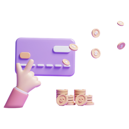 Credit Card  3D Icon