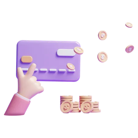 Credit Card  3D Icon