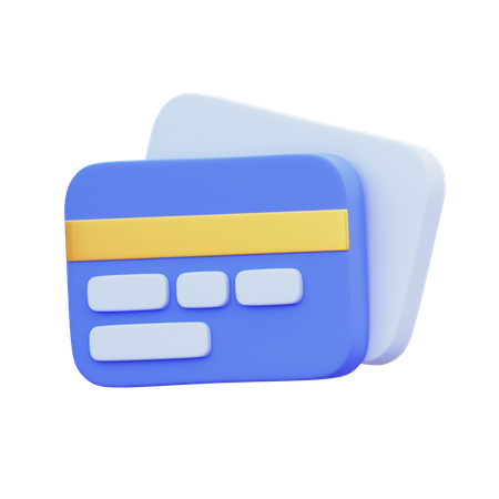 Credit Card  3D Icon