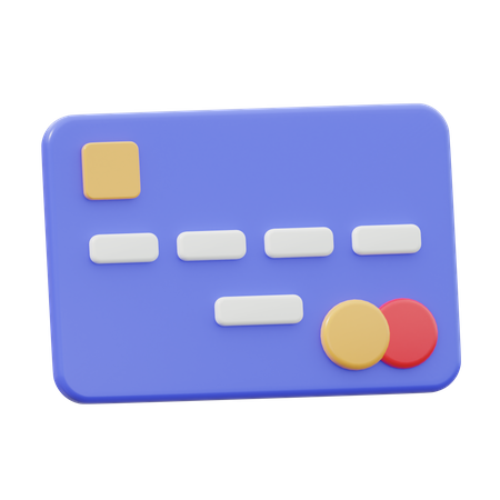 Credit Card  3D Icon