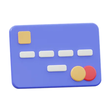 Credit Card  3D Icon