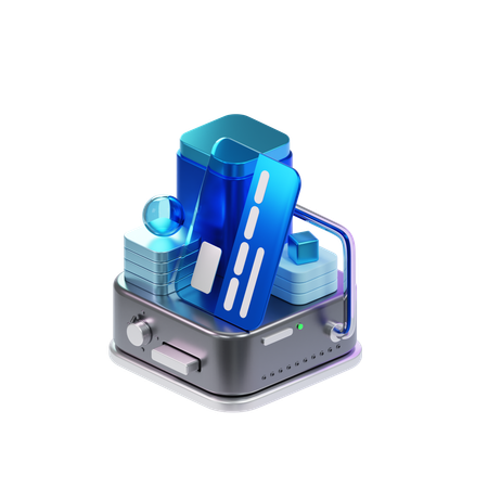 Credit Card  3D Icon