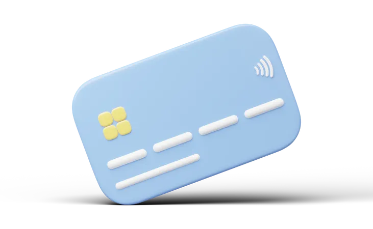 Credit Card  3D Icon