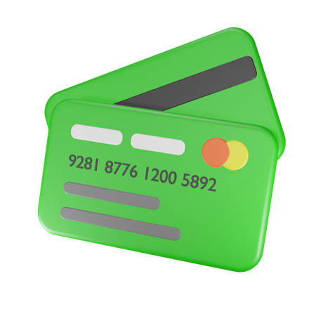 Credit Card  3D Icon