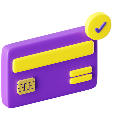 Credit Card  3D Icon