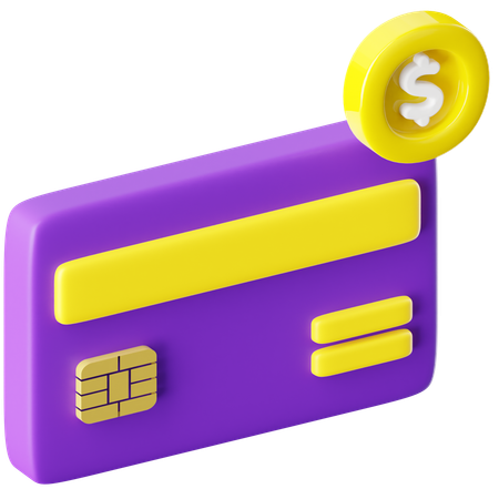 Credit Card  3D Icon