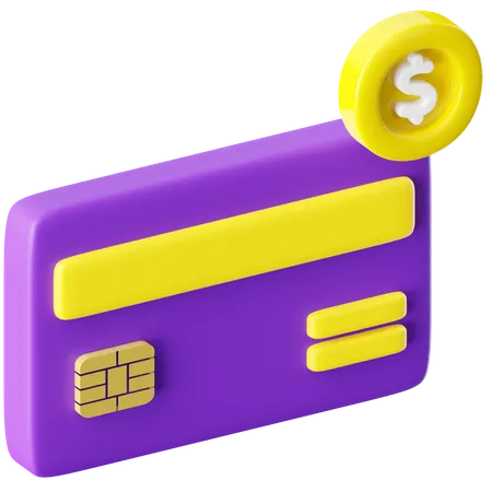 Credit Card  3D Icon