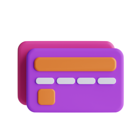 Credit Card  3D Icon