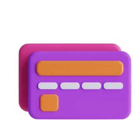 Credit Card  3D Icon