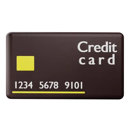 Credit Card  3D Icon