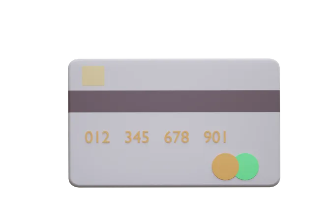 Credit Card  3D Icon