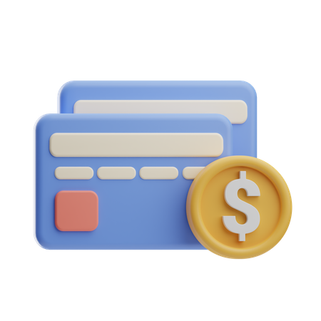 Credit Card  3D Icon