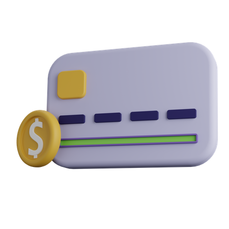 Credit Card  3D Icon