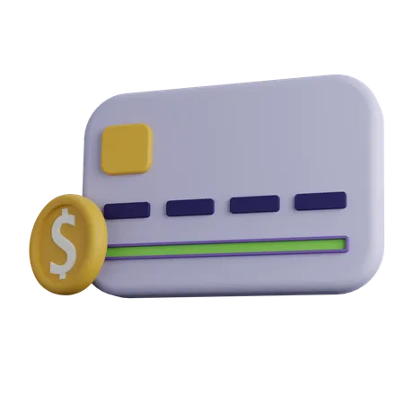 Credit Card  3D Icon