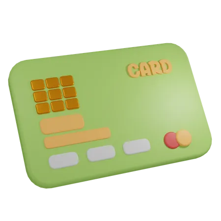 Credit Card  3D Icon